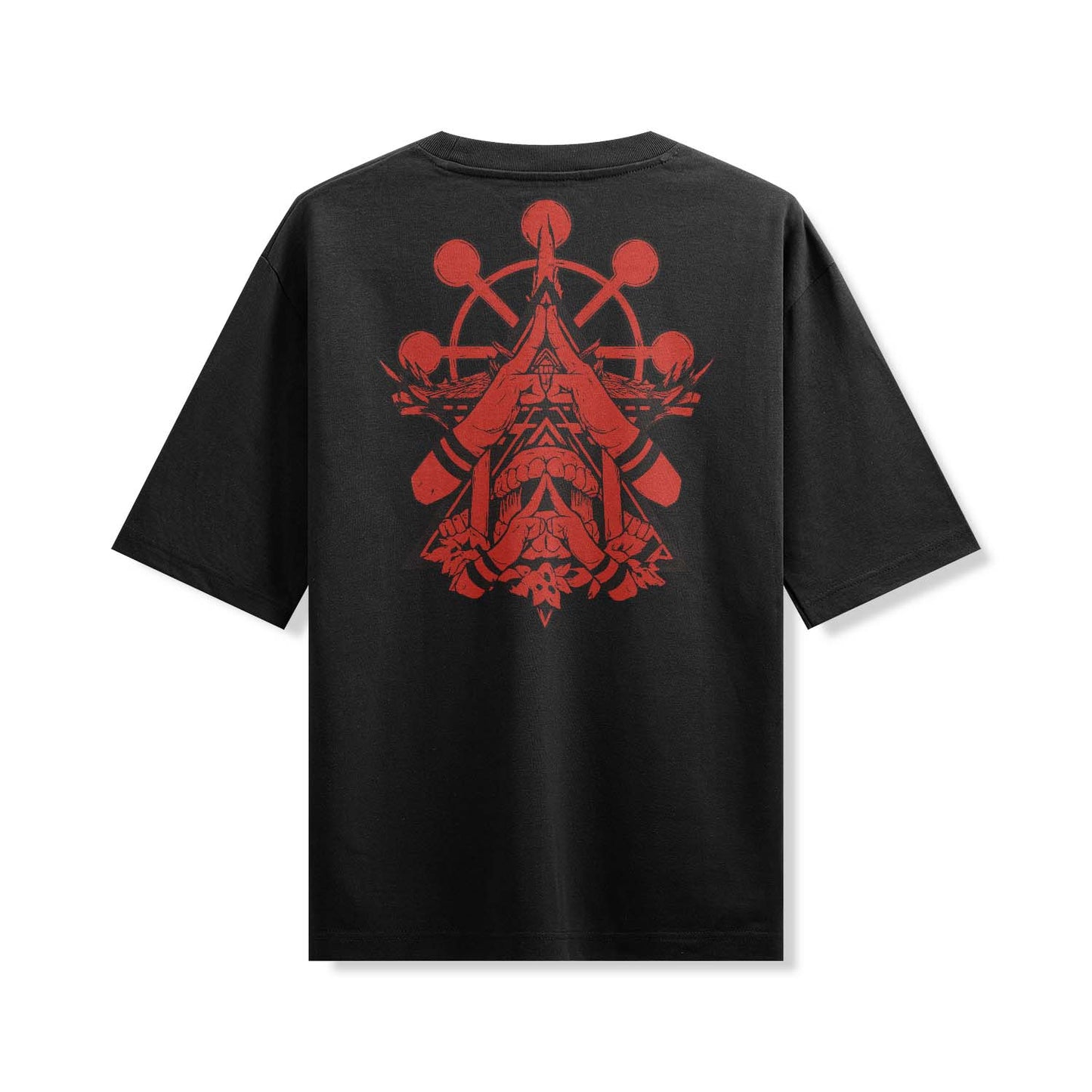 Jujutsu Kaisen - Sukuna RED Oversize Тениска