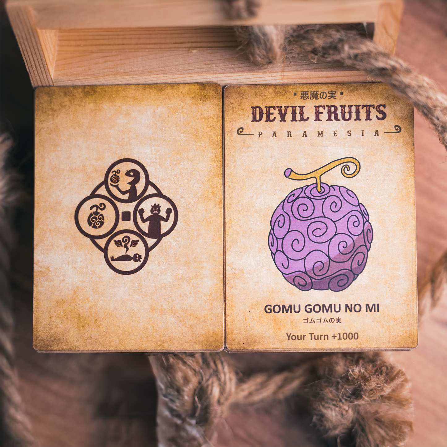One Piece - Devil Fruits DON Карти за игра
