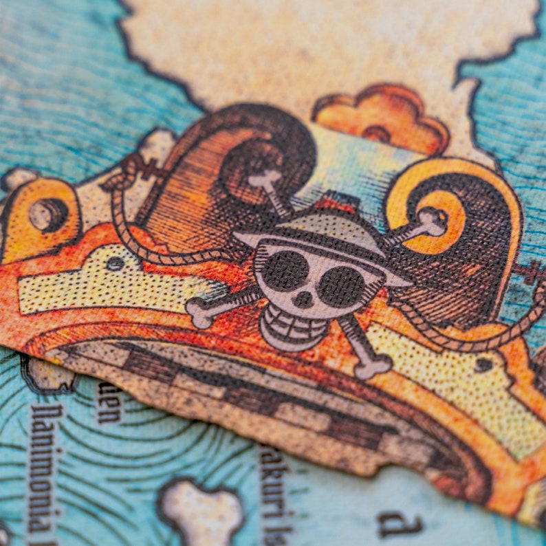 One Piece - Свитък карта
