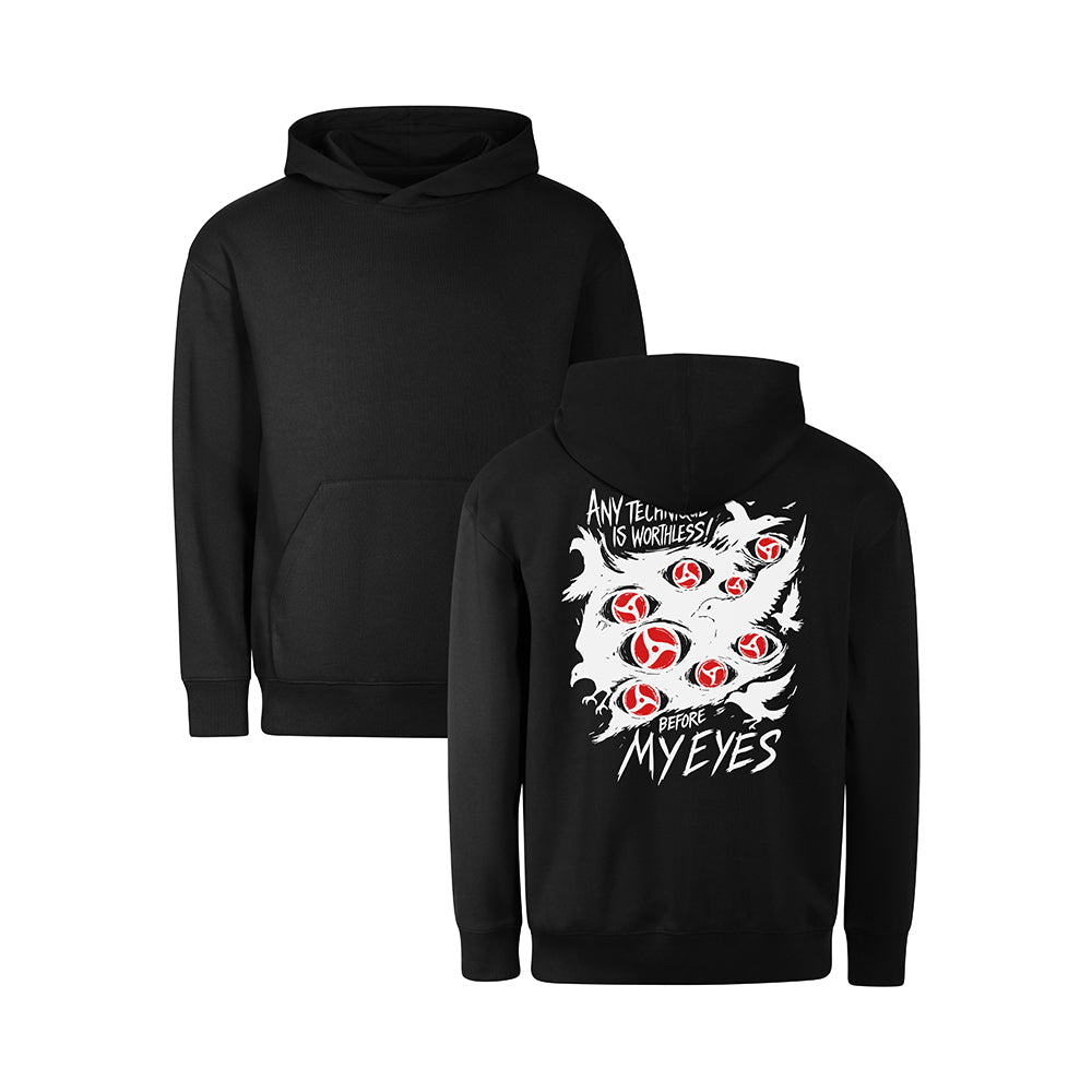 Naruto - Raven Eyes Oversize Худи