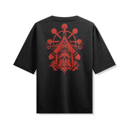 Jujutsu Kaisen - Sukuna RED Oversize Тениска