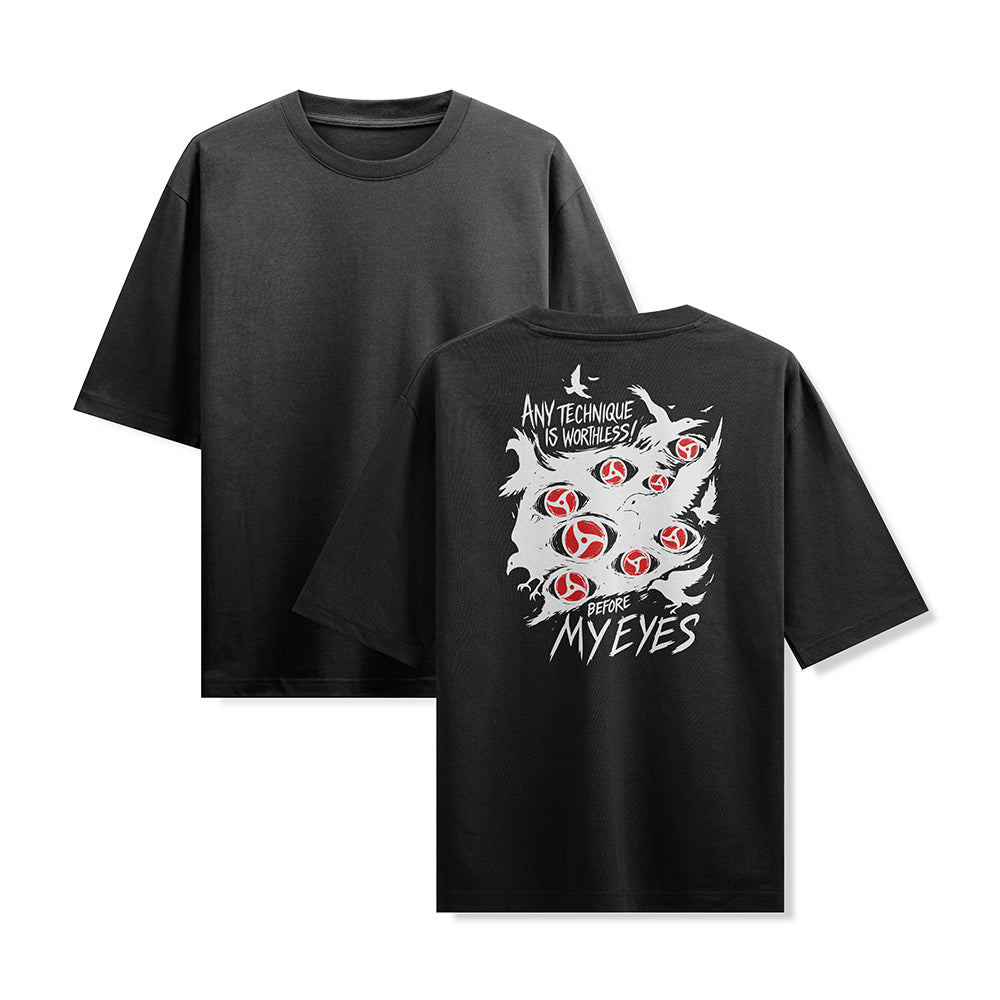 Naruto - Raven Eyes Oversize Тениска