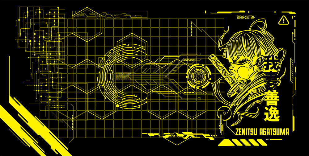 Demon Slayer - Zenitsu подложка за мишка