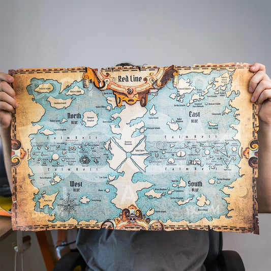 Свитък карта -  One Piece